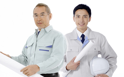 お客様に喜ばれる仕事に力を尽くしています